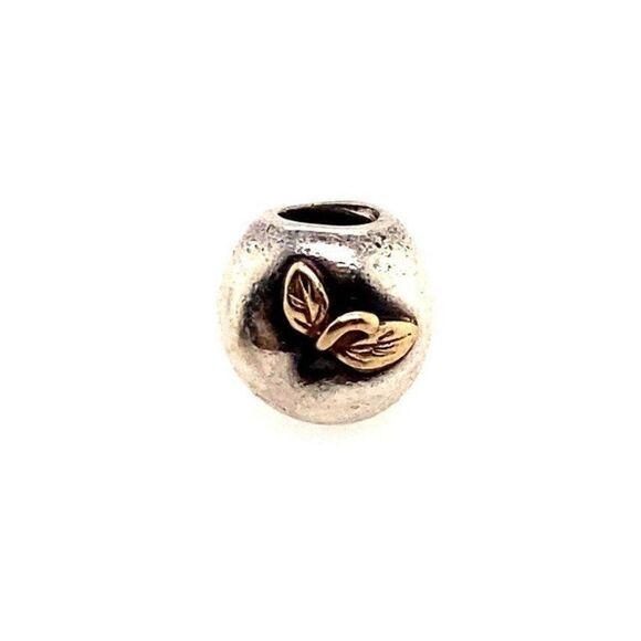Pandora Two-Tone Apple Charm - Picture 2 of 6